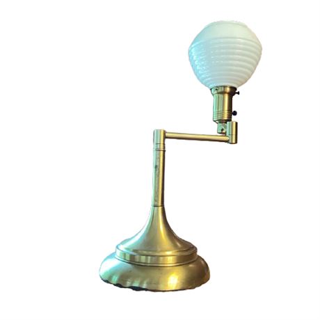 Vintage Brass Table Lamp Pair