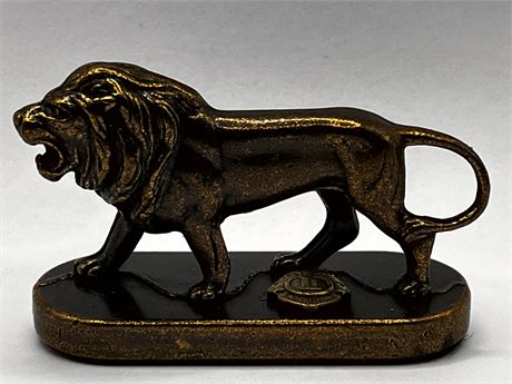 Vintage Lions International Brass Lion Figurine
