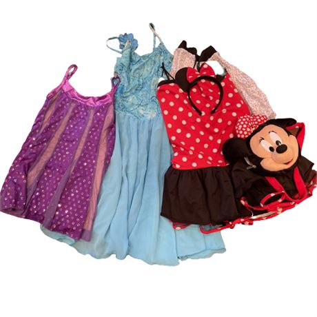 Assorted Girls Dance Costumes 2T-6T
