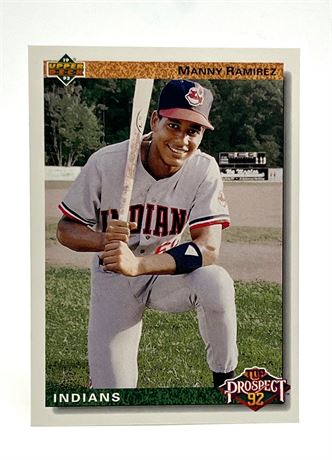 Manny Ramirez Cleveland Indians Upper Deck #63 Baseball Card