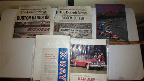 Stock Car Racing Book, Newspaper and More