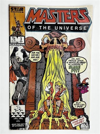Masters of the Universe #3 Marvel Star Comics Comic Book