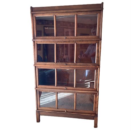Antique Remington Stacked Barrister Bookcase