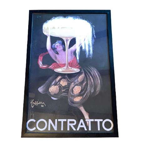 Contratto Reproduction Advertising Print
