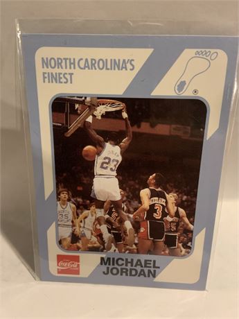 Rare Michael Jordan 89 NC Finest Insert🔥