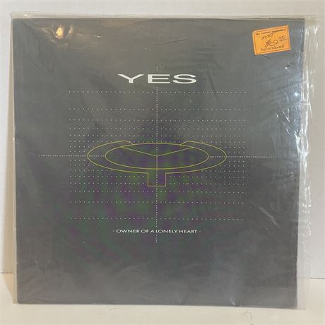 Yes Owner of A Lonely Heart Vinyl LP 0-96976