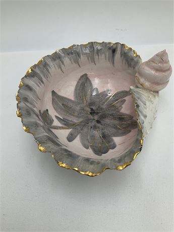 Exquisite Hand Painted Shell
