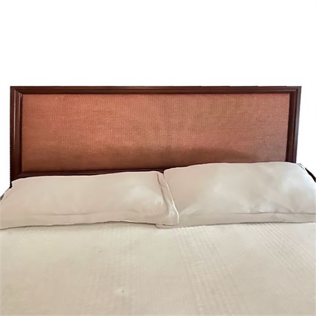 Ethan Allen King Size Upholstered Bed
