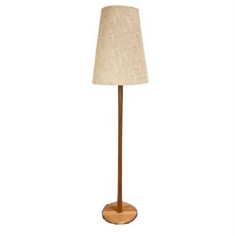 Mid Century Danish Teak Floor Lamp