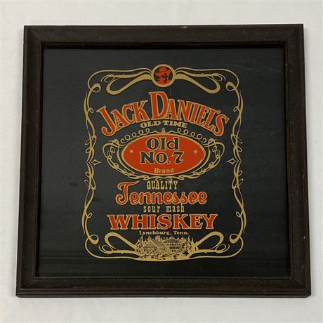 Old Jack Daniels No. 7 Tennessee Whiskey Wall Hanging