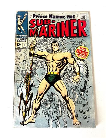 May 1968 Vol. 1 Marvel Comics "SUB-MARINER" #1 Comic