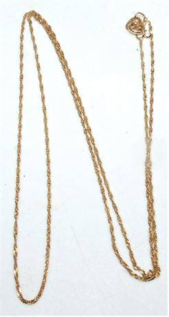 10K Gold Chain / necklace