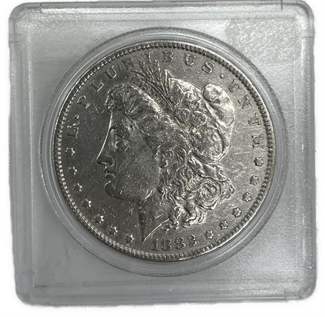 1882 US Morgan Silver Dollar Coin