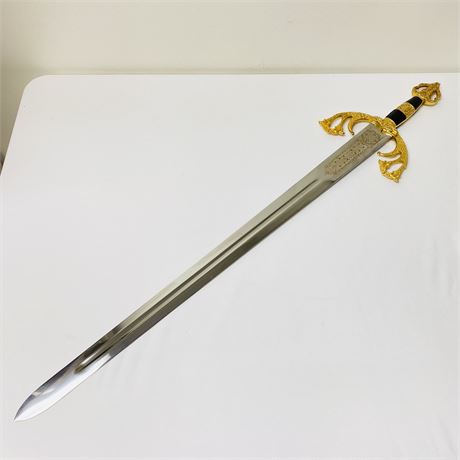 Large Decorative Steel Sword