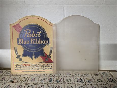 Pabst Plastic Sign