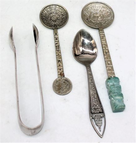 Sterling spoon England & Mexico