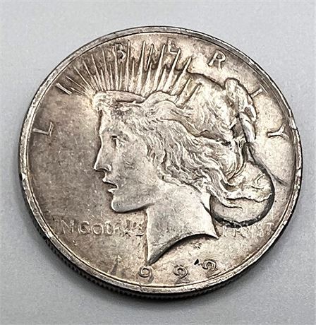 1922 Silver Peace Dollar