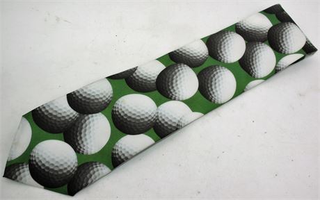 Neck Tie Golf Balls Ralph Marlin