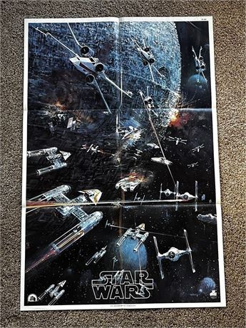 Star Wars Original 1977 Soundtrack Poster BTD-541 John Berkey Art