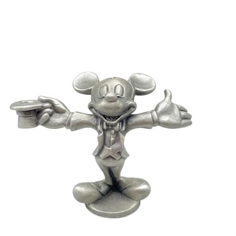 Tuxedo Mickey Mouse Hudson Pewter Figurine