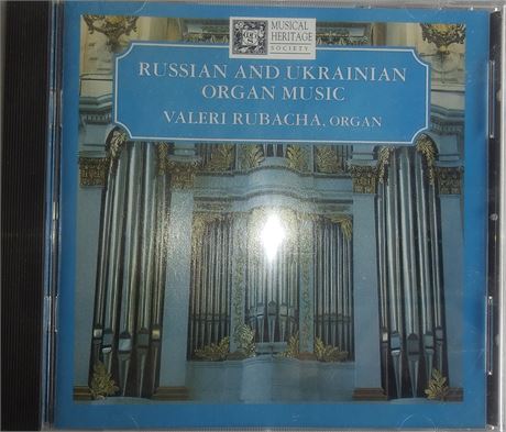 Russian and Ukrainian Organ Music CD