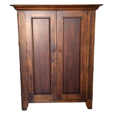 Traditional Media Armoire Cabinet