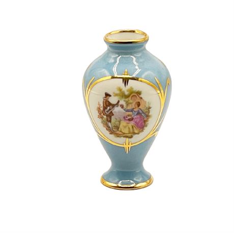 Limoges Porcelain Bud Vase