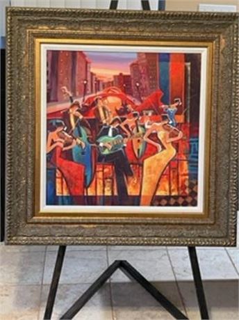 Charles Lee, Venitian Serenade, Dye sublimation Pic 24x24, 33x33 frame, double