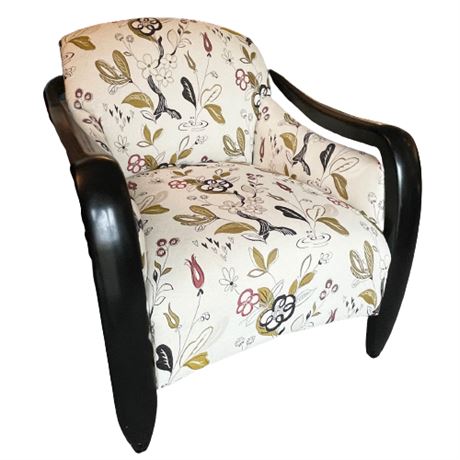 Contemporary Bergere Style Arm Chair