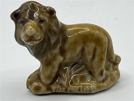 Vintage Wade England Ceramic Lion Figurine Wade Whimsies