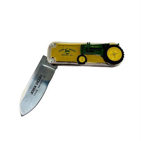 Franklin Mint John Deere Tractor Pocket Knife