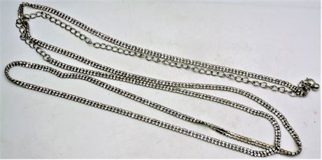 100" Large rhinestone chain