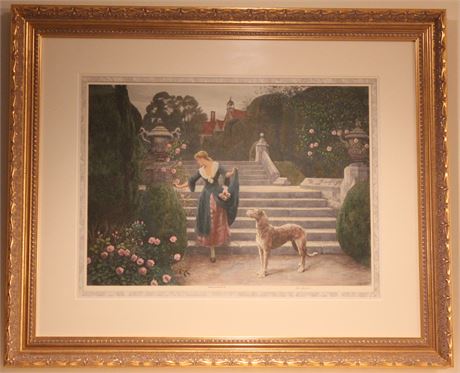 "The Garden", Old World Prints HD 1921
