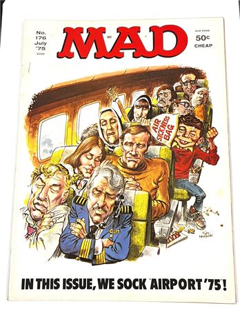 MAD Magazine #176 July 1975 Edition