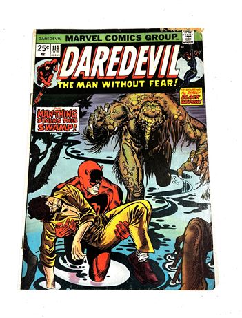Marvel Comics "DAREDEVIL" Sept. 1974 #114 Comic