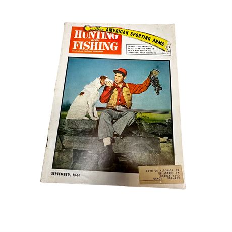 September 1949 Hunting and Fishing Magazine