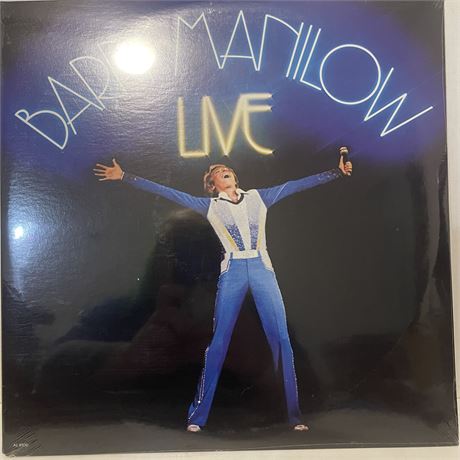 Barry Manilow Live Vinyl LP NEW US AL 8500