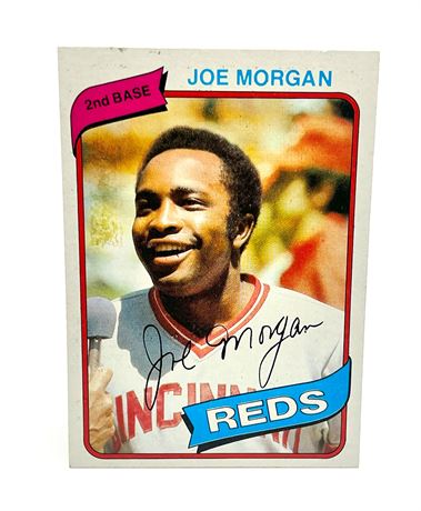 Joe Morgan Reds Topps #650 Baseball Card