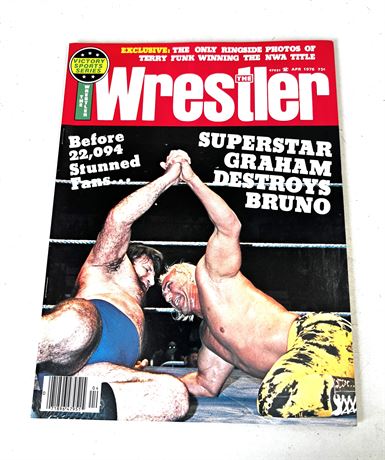 The Wrestler April 1976 Magazine