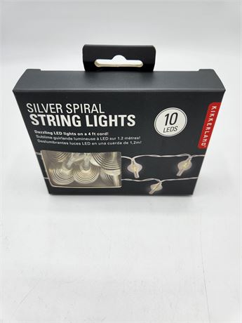 LED Spiral String Lights