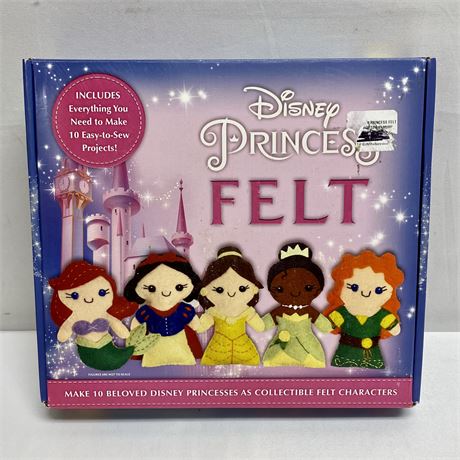 New Disney Princess Felt Kit!