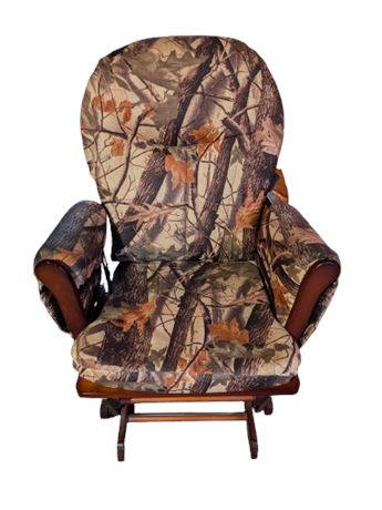 Rust Belt Revival Online Auctions - Artiva USA Camo Rocking Chair 1 of 2