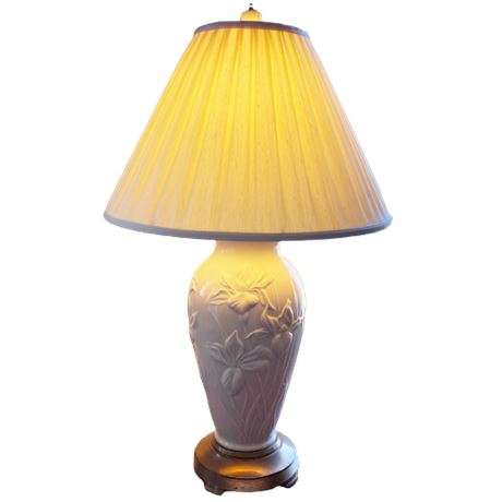 Lenox Masterpiece Collection Iris Table Lamp