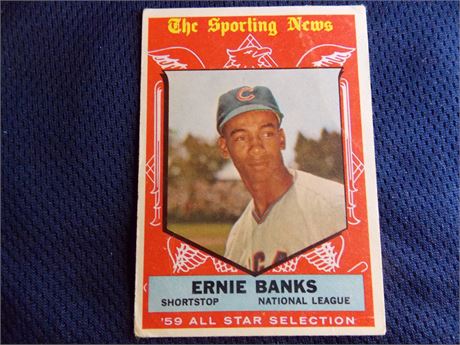 1959 Topps #559 Ernie Banks All-Star