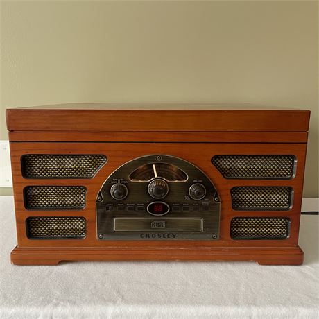 Crosley 5 in 1 Record Player/Entertainment Center