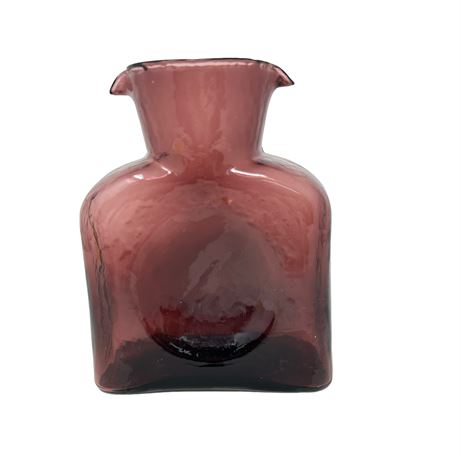 Blenko Purple Vase