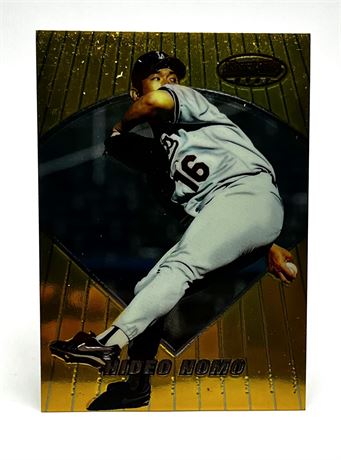Hideo Nomo Dodgers Bowman #1 Baseball Card