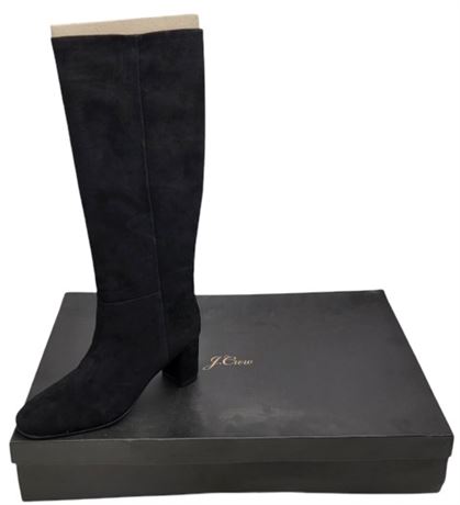 J.Crew Ladies Suede Slouchy High Shaft Boots Size 11 NiB