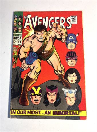 Marvel Comics The Avengers #38 March 1967 Comic