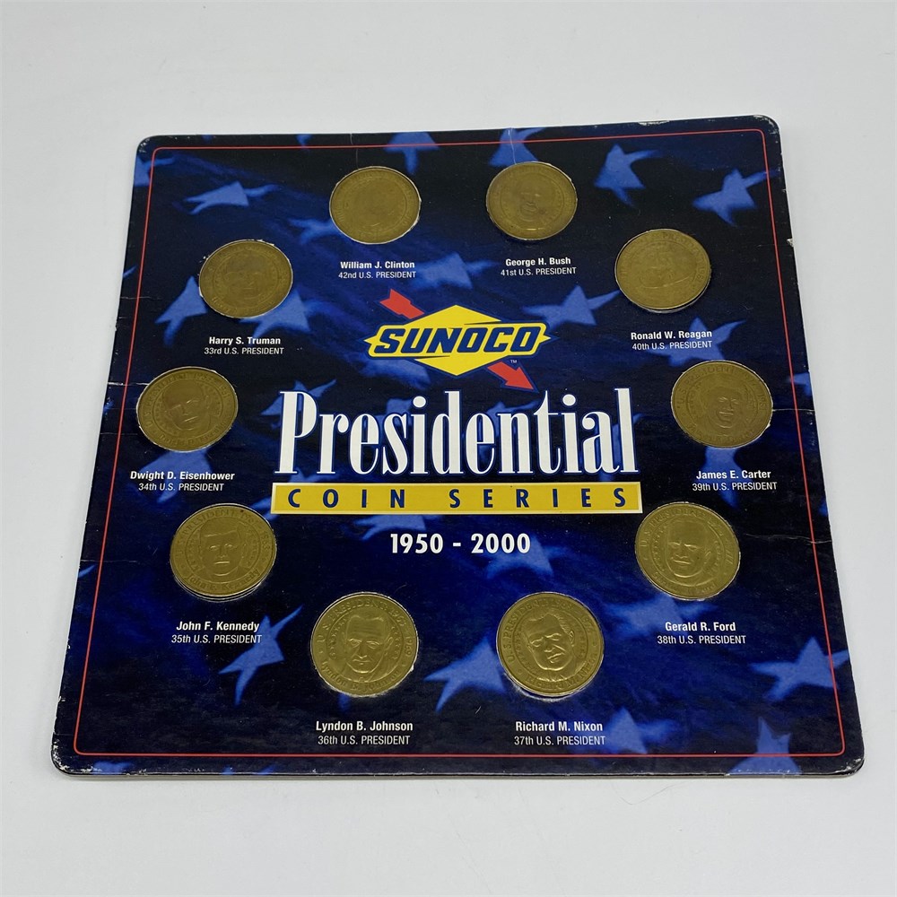 Rust Belt Revival Online Auctions - Sunoco Presidential Coin Series